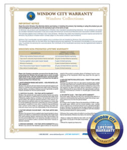 Resources Warranty Sheet and Logo